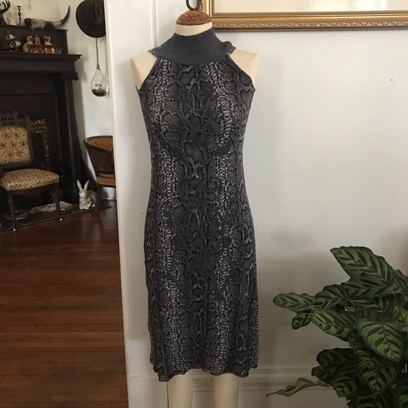 90s Snakeskin Mesh Jean Paul Gaultier dress - Picture 3 of 11